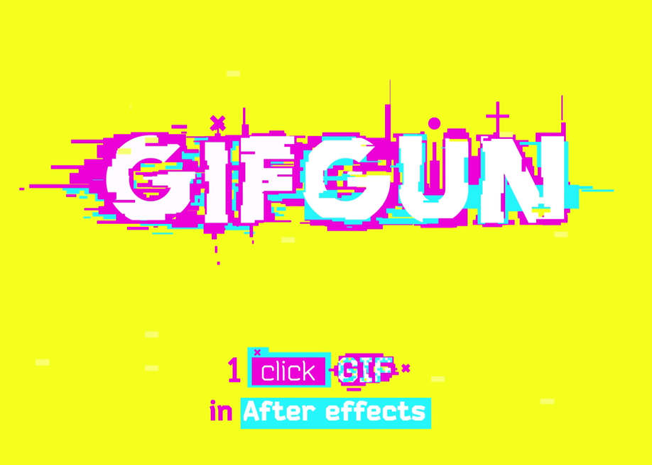 GifGun - Gif maker plugin for After Effects