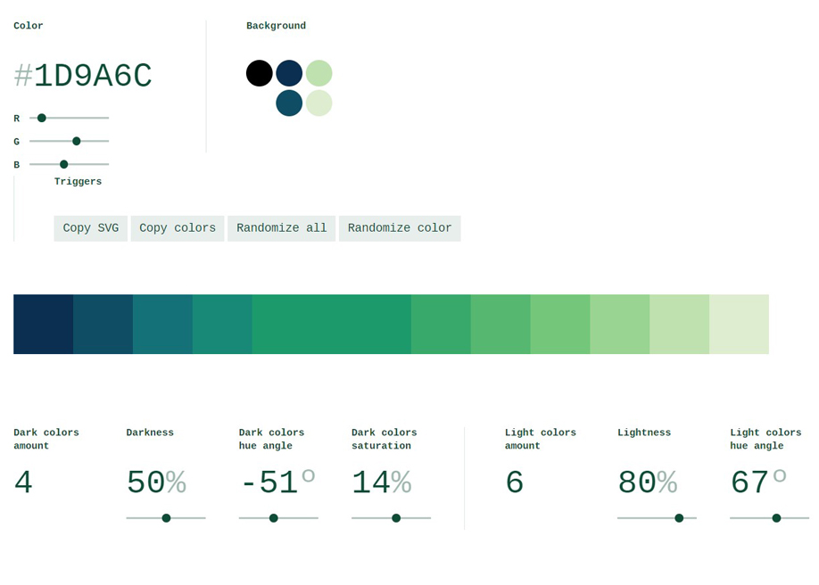 Scale - Color palette generator